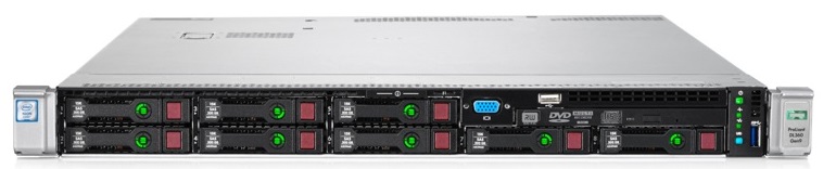 HP ProLiant DL360 Gen9-8SFF E5-2678 v3 سرور اچ پی
