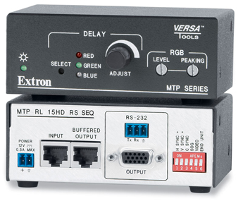 Extron MTP RL 15HD RS - دریافت کننده میانی در خط انتقال سیگنال VGA و RS232