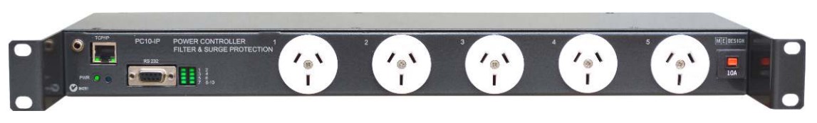 PC10-IP Power Controller - چند راهی برق داخل رک
