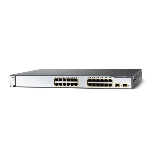 Cisco Switch WS-C3750G-24TS-S 1.5U - سوئیچ سیسکو